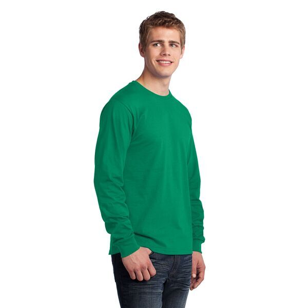 Port & Company® 100% Cotton Long Sleeve Men's Tee