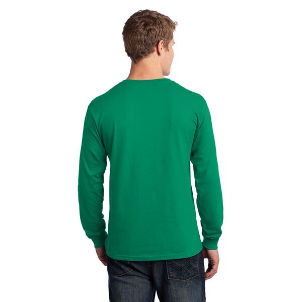 Port & Company® 100% Cotton Long Sleeve Men's Tee