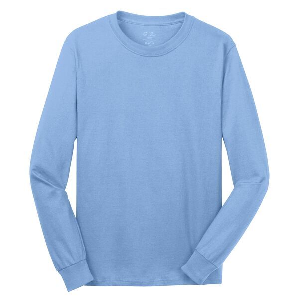 Port & Company® 100% Cotton Long Sleeve Men's Tee