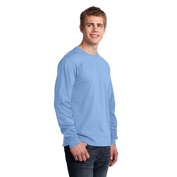 Port & Company® 100% Cotton Long Sleeve Men's Tee