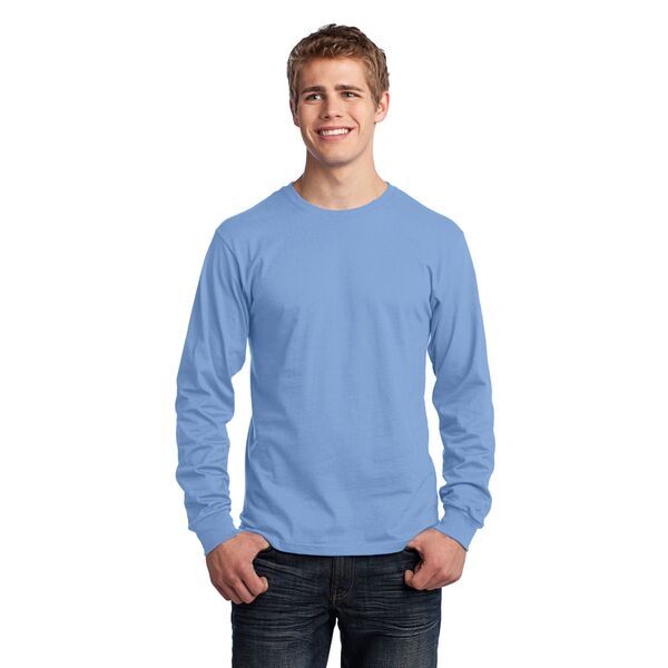 Port & Company® 100% Cotton Long Sleeve Men's Tee