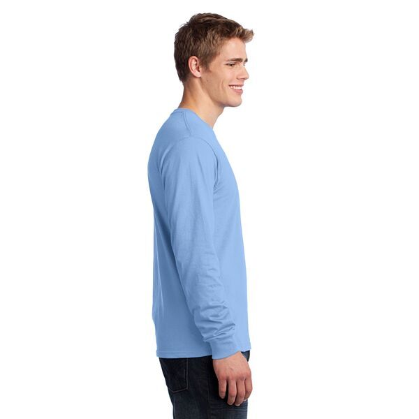 Port & Company® 100% Cotton Long Sleeve Men's Tee