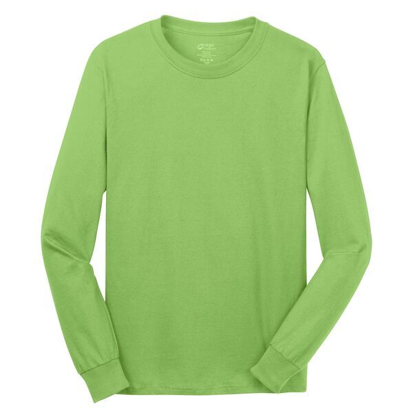 Port & Company® 100% Cotton Long Sleeve Men's Tee
