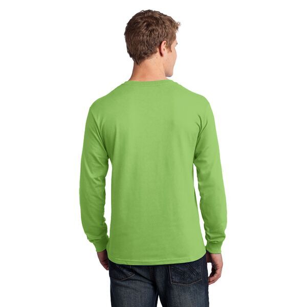Port & Company® 100% Cotton Long Sleeve Men's Tee