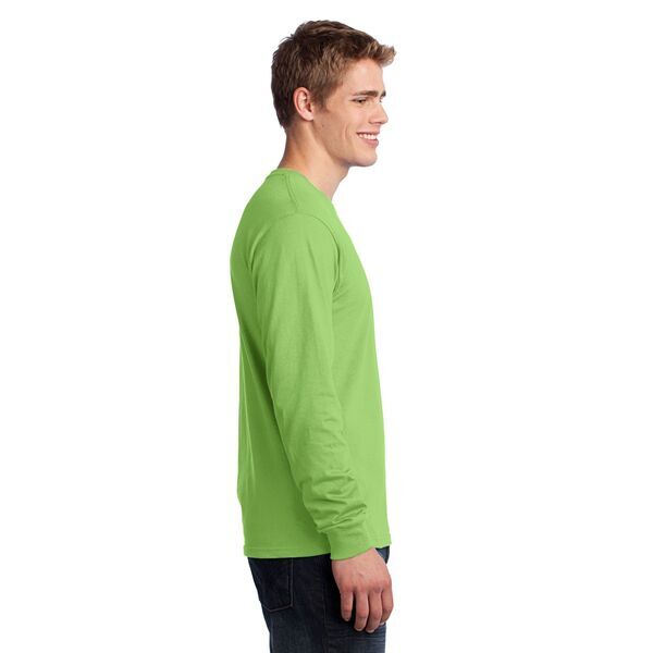 Port & Company® 100% Cotton Long Sleeve Men's Tee