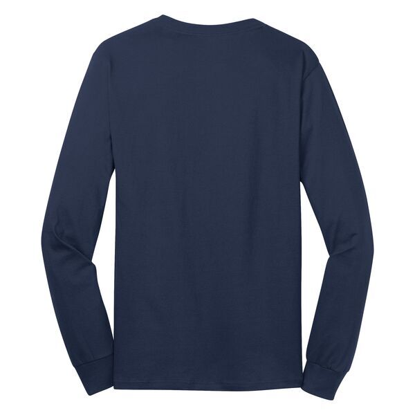 Port & Company® 100% Cotton Long Sleeve Men's Tee