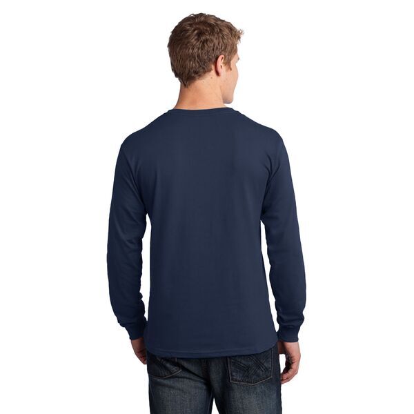 Port & Company® 100% Cotton Long Sleeve Men's Tee