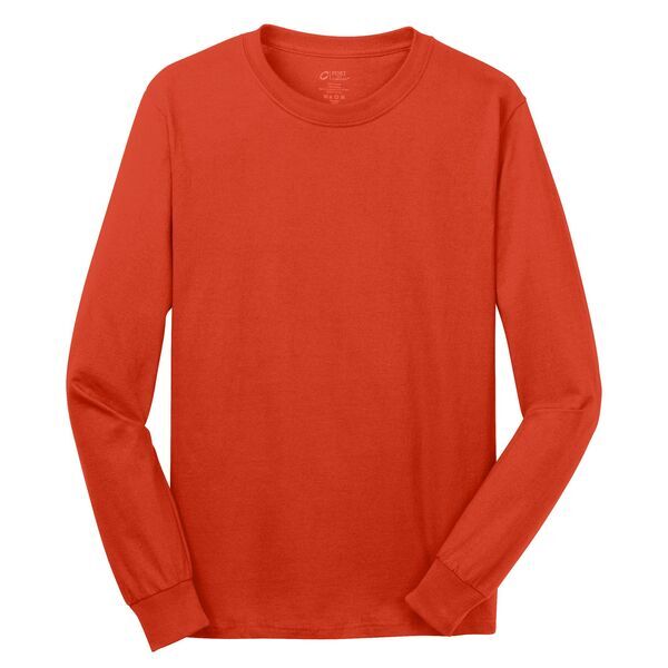 Port & Company® 100% Cotton Long Sleeve Men's Tee
