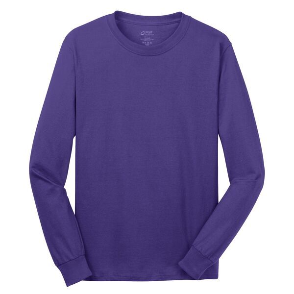 Port & Company® 100% Cotton Long Sleeve Men's Tee