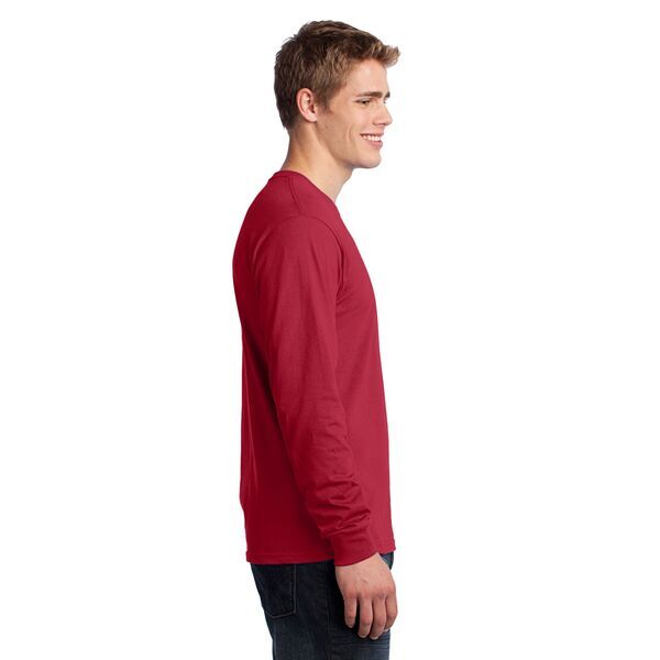 Port & Company® 100% Cotton Long Sleeve Men's Tee