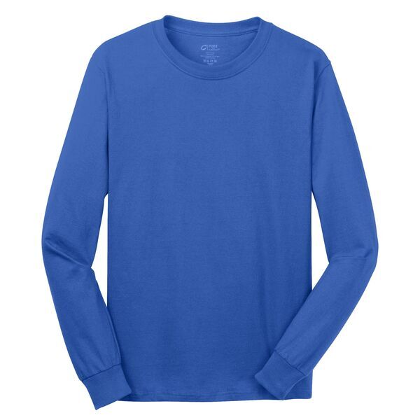 Port & Company® 100% Cotton Long Sleeve Men's Tee