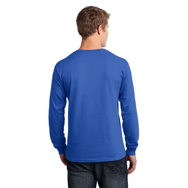 Port & Company® 100% Cotton Long Sleeve Men's Tee