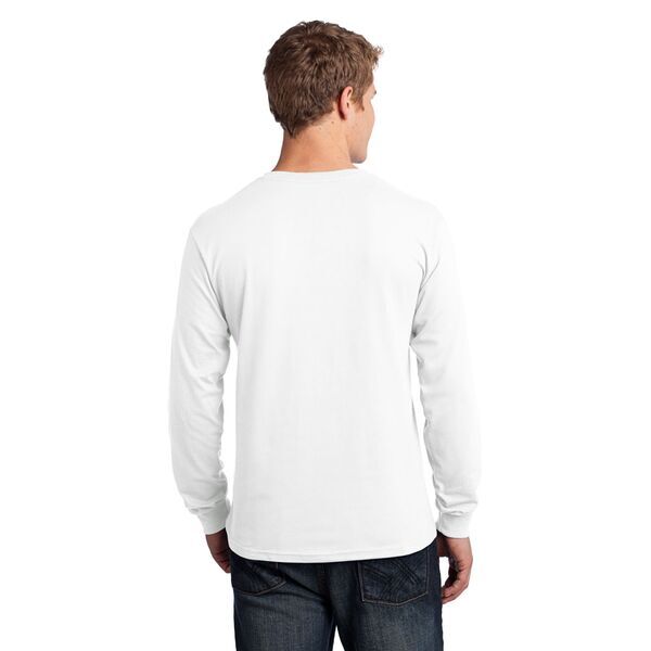 Port & Company® 100% Cotton Long Sleeve Men's Tee