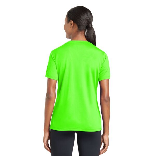 Sport-Tek® PosiCharge™ RacerMesh™ V-Neck Ladies' Tee