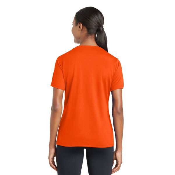 Sport-Tek® PosiCharge™ RacerMesh™ V-Neck Ladies' Tee
