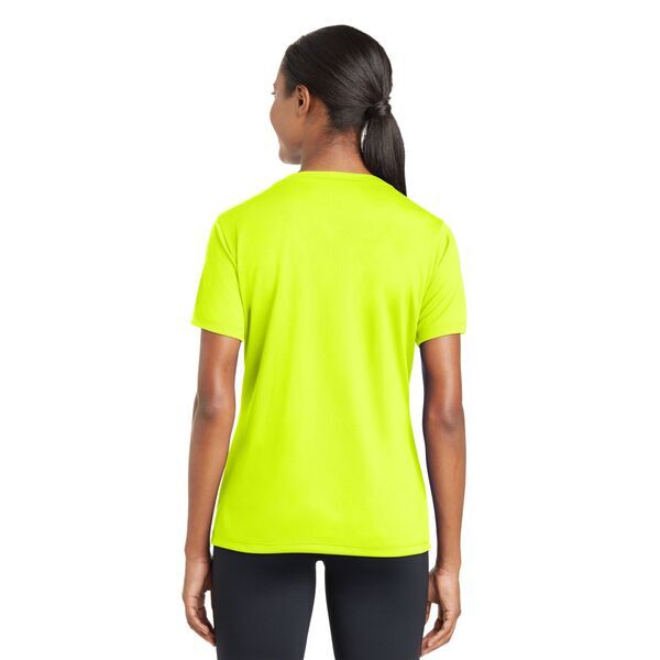 Sport-Tek® PosiCharge™ RacerMesh™ V-Neck Ladies' Tee