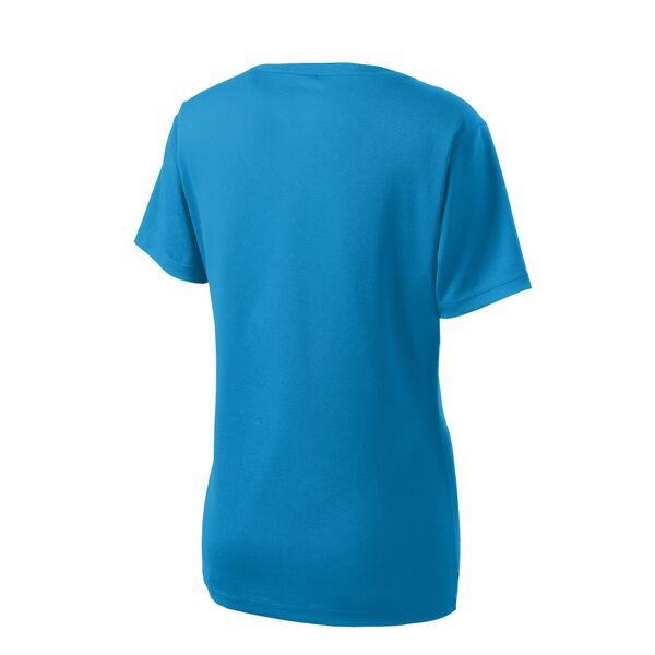 Sport-Tek® PosiCharge™ RacerMesh™ V-Neck Ladies' Tee