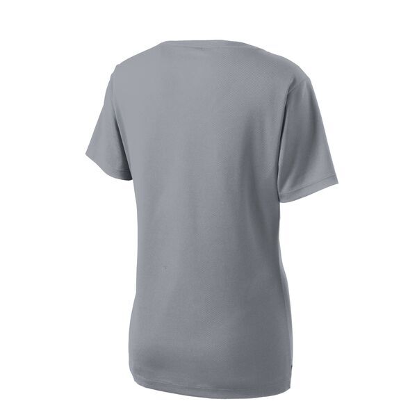Sport-Tek® PosiCharge™ RacerMesh™ V-Neck Ladies' Tee