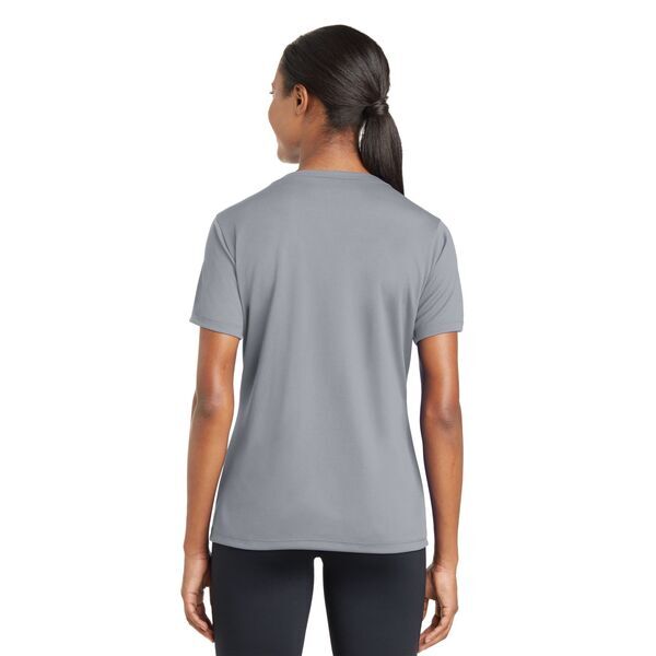 Sport-Tek® PosiCharge™ RacerMesh™ V-Neck Ladies' Tee