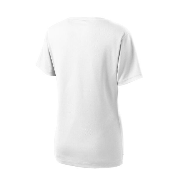Sport-Tek® PosiCharge™ RacerMesh™ V-Neck Ladies' Tee