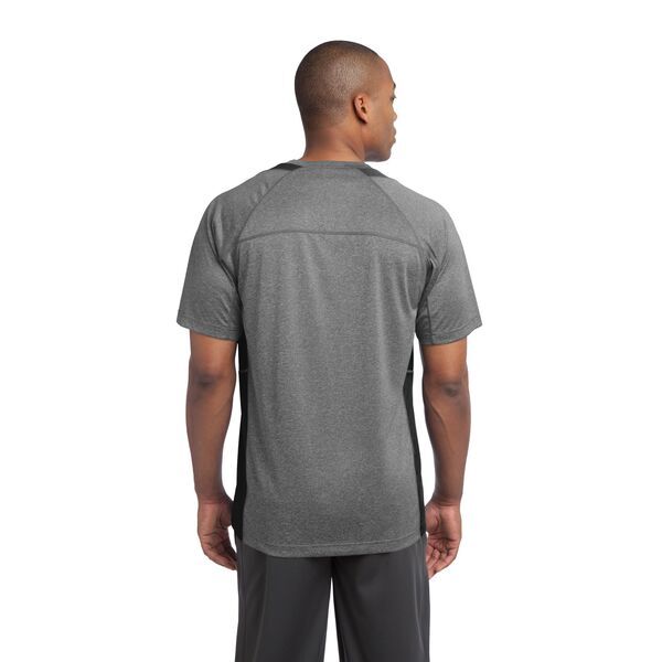 Sport-Tek® Heather Colorblock Contender™ Performance Tee