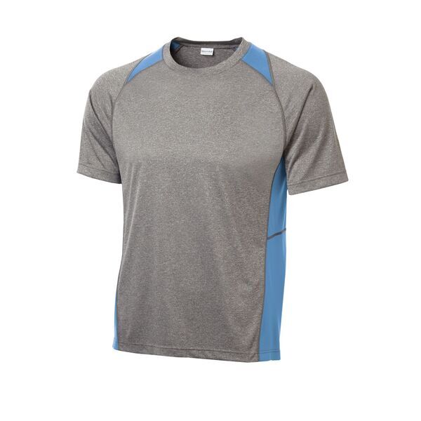 Sport-Tek® Heather Colorblock Contender™ Performance Tee
