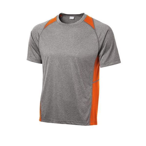 Sport-Tek® Heather Colorblock Contender™ Performance Tee