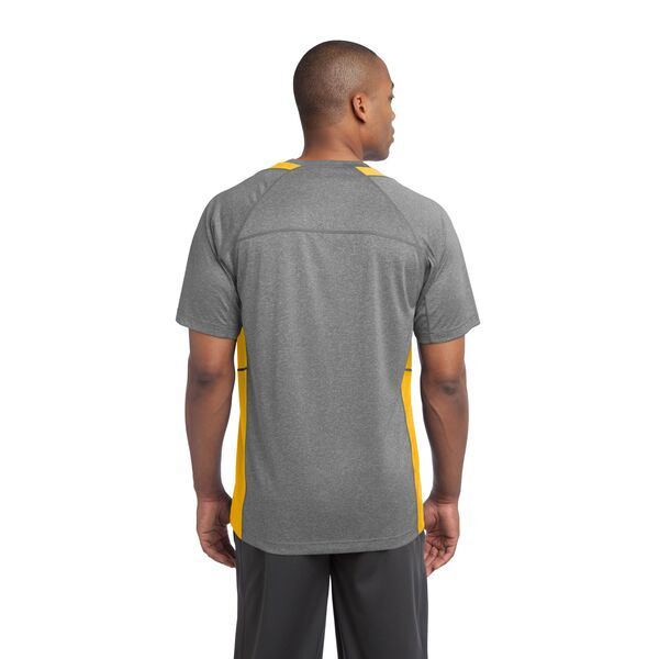 Sport-Tek® Heather Colorblock Contender™ Performance Tee