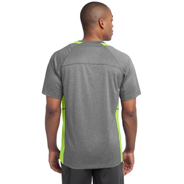 Sport-Tek® Heather Colorblock Contender™ Performance Tee