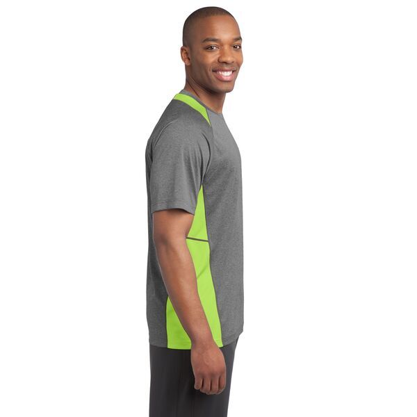 Sport-Tek® Heather Colorblock Contender™ Performance Tee