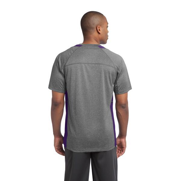 Sport-Tek® Heather Colorblock Contender™ Performance Tee