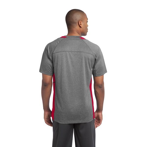 Sport-Tek® Heather Colorblock Contender™ Performance Tee