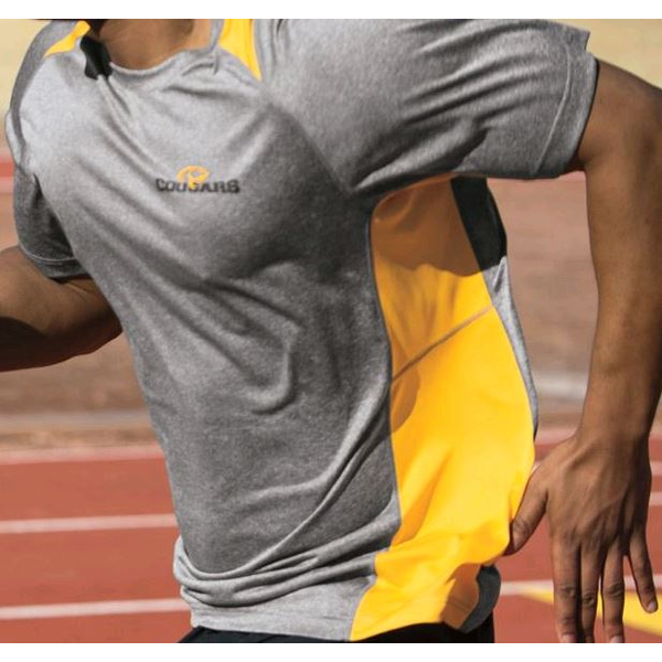 Sport-Tek® Heather Colorblock Contender™ Performance Tee