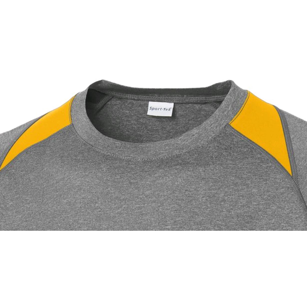 Sport-Tek® Heather Colorblock Contender™ Performance Tee