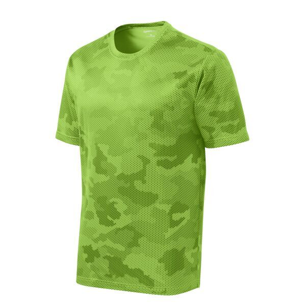 Sport-Tek® CamoHex Men's Interlock Performance Tee