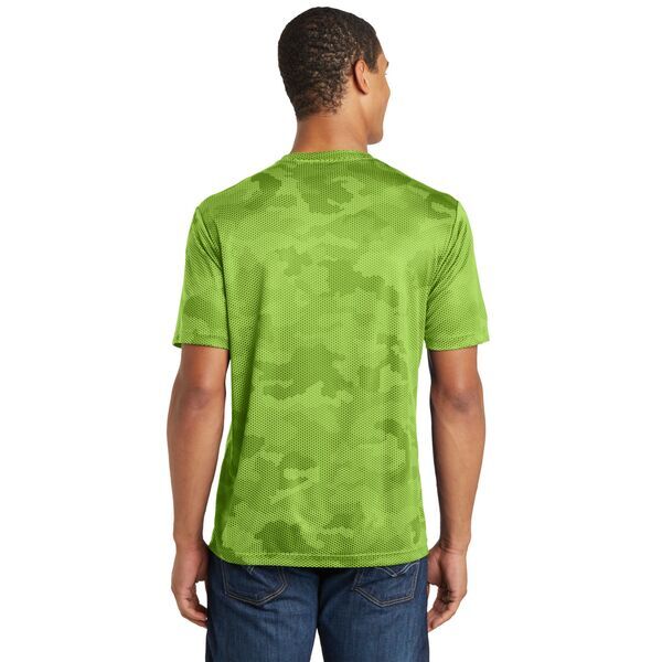 Sport-Tek® CamoHex Men's Interlock Performance Tee