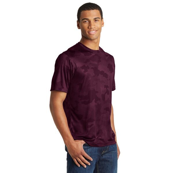Sport-Tek® CamoHex Men's Interlock Performance Tee