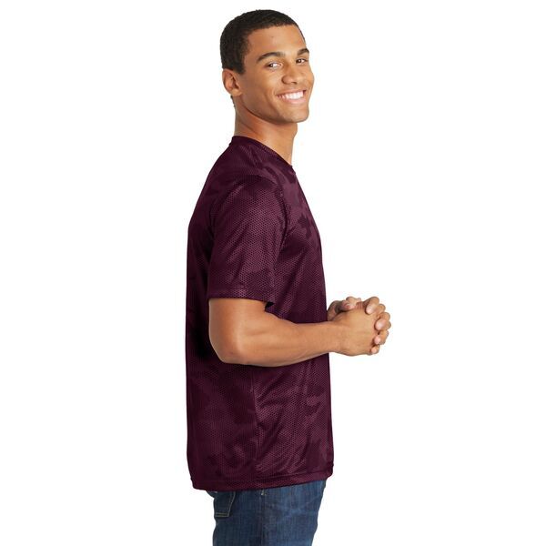 Sport-Tek® CamoHex Men's Interlock Performance Tee