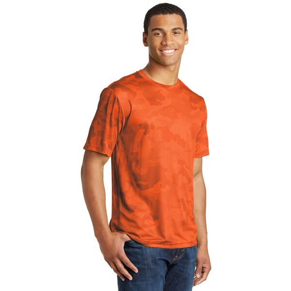 Sport-Tek® CamoHex Men's Interlock Performance Tee