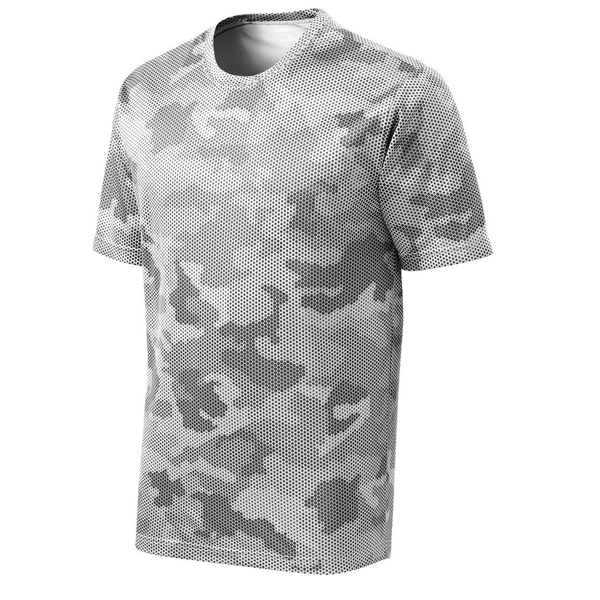 Sport-Tek® CamoHex Men's Interlock Performance Tee