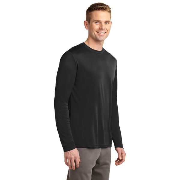 Sport-Tek® PosiCharge™ Competitor™ Men's Interlock Long Sleeve Performance Tee