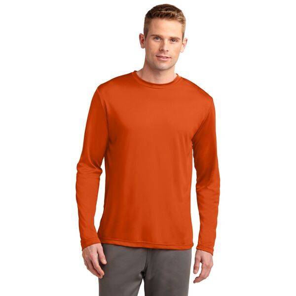 Sport-Tek® PosiCharge™ Competitor™ Men's Interlock Long Sleeve Performance Tee