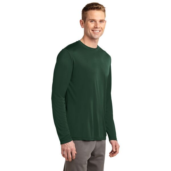 Sport-Tek® PosiCharge™ Competitor™ Men's Interlock Long Sleeve Performance Tee