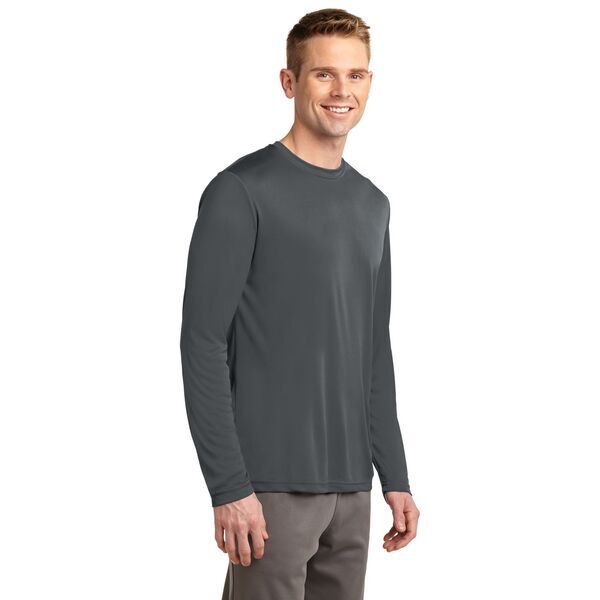 Sport-Tek® PosiCharge™ Competitor™ Men's Interlock Long Sleeve Performance Tee
