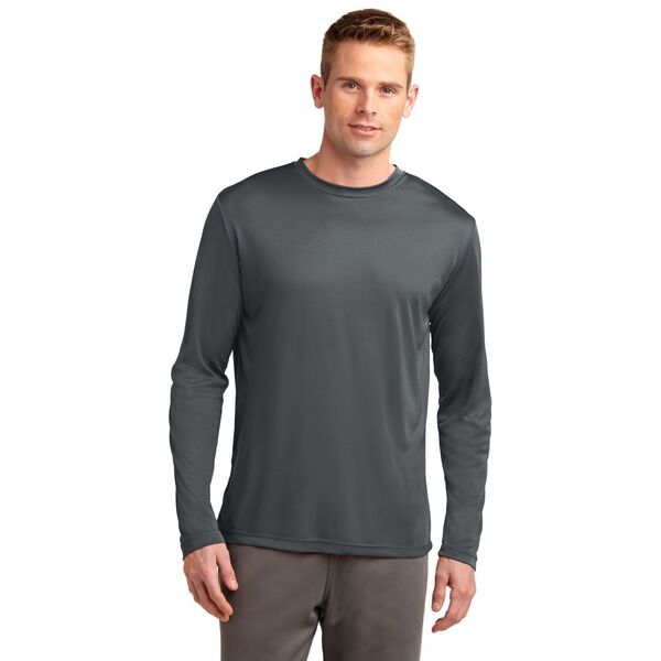 Sport-Tek® PosiCharge™ Competitor™ Men's Interlock Long Sleeve Performance Tee
