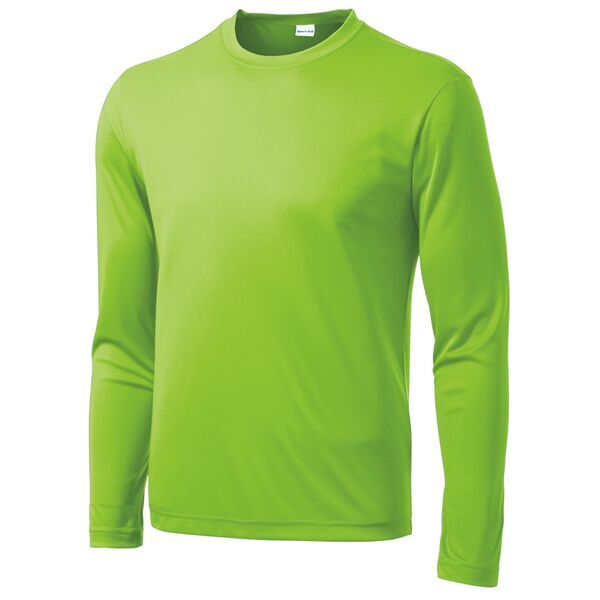 Sport-Tek® PosiCharge™ Competitor™ Men's Interlock Long Sleeve Performance Tee
