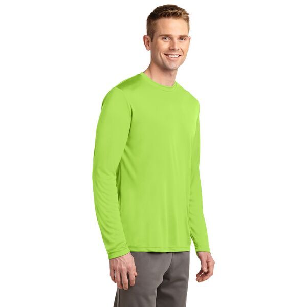 Sport-Tek® PosiCharge™ Competitor™ Men's Interlock Long Sleeve Performance Tee