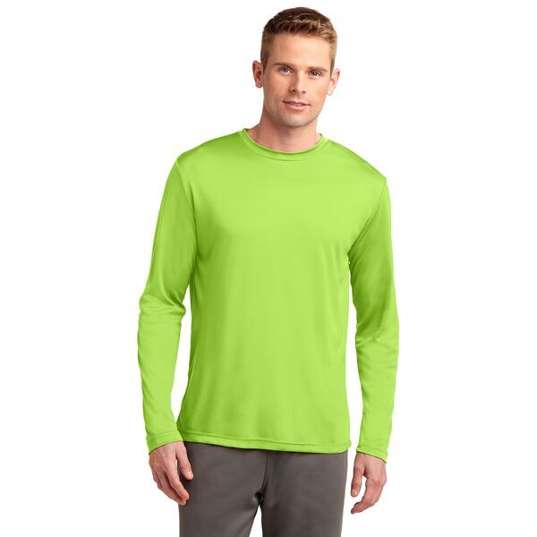 Sport-Tek® PosiCharge™ Competitor™ Men's Interlock Long Sleeve Performance Tee
