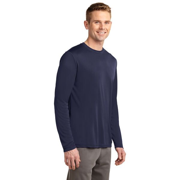 Sport-Tek® PosiCharge™ Competitor™ Men's Interlock Long Sleeve Performance Tee