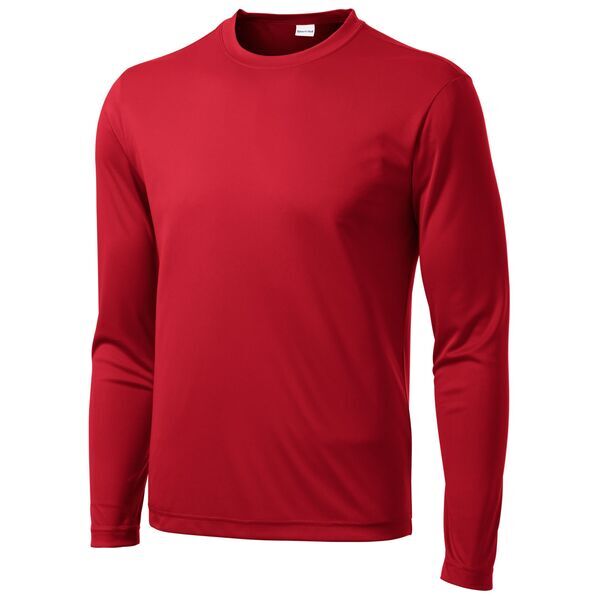 Sport-Tek® PosiCharge™ Competitor™ Men's Interlock Long Sleeve Performance Tee